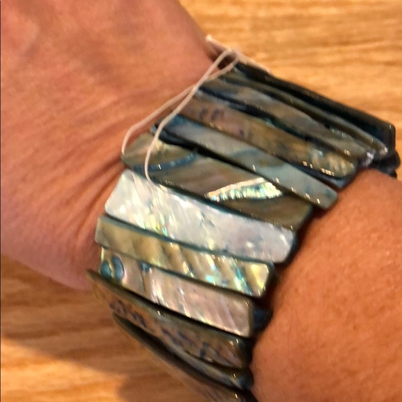 Turquoise stretch bracelet charming Charlie - Picture 2 of 2